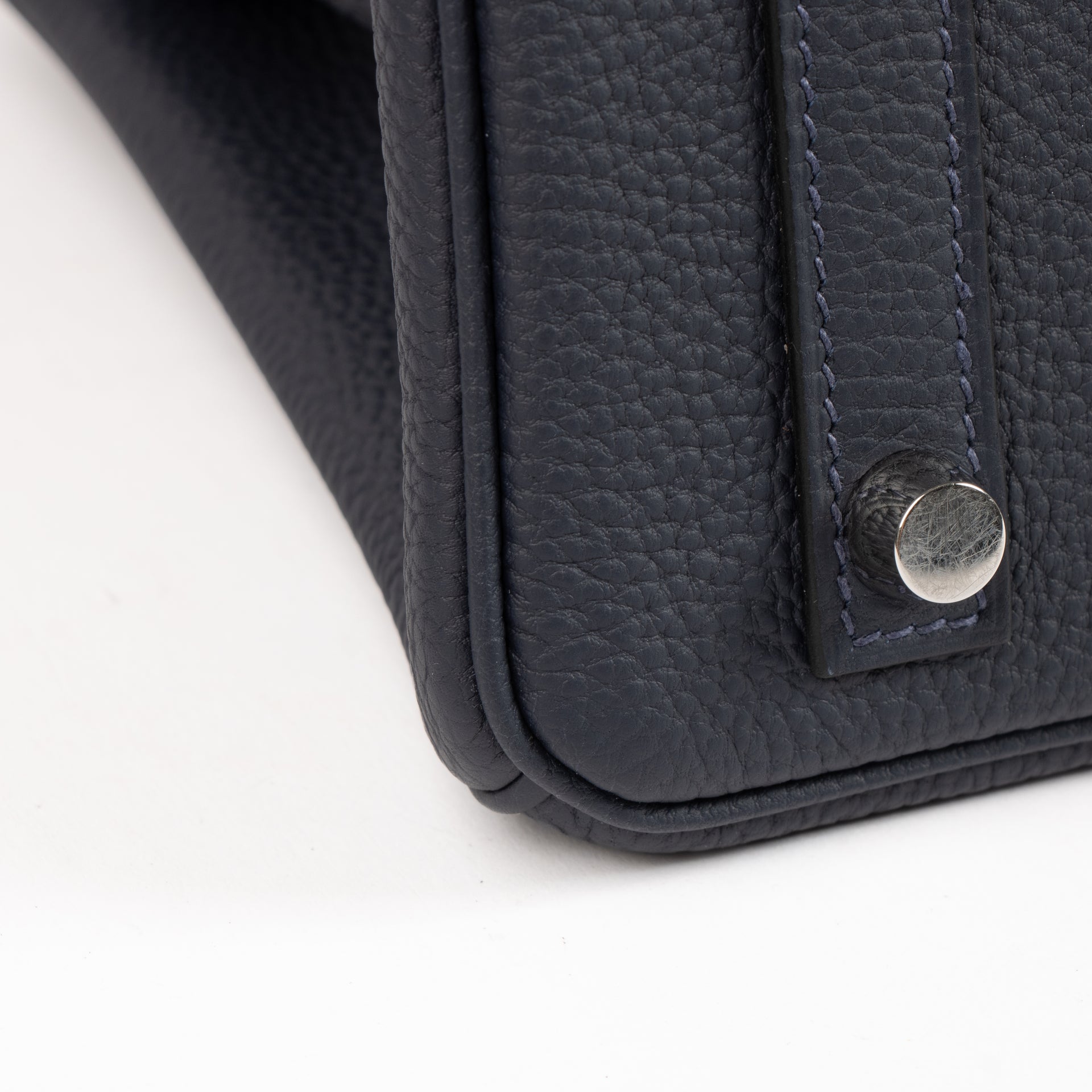 Hermès HSS Birkin 25 Bleu Nuit/Nata Togo PHW