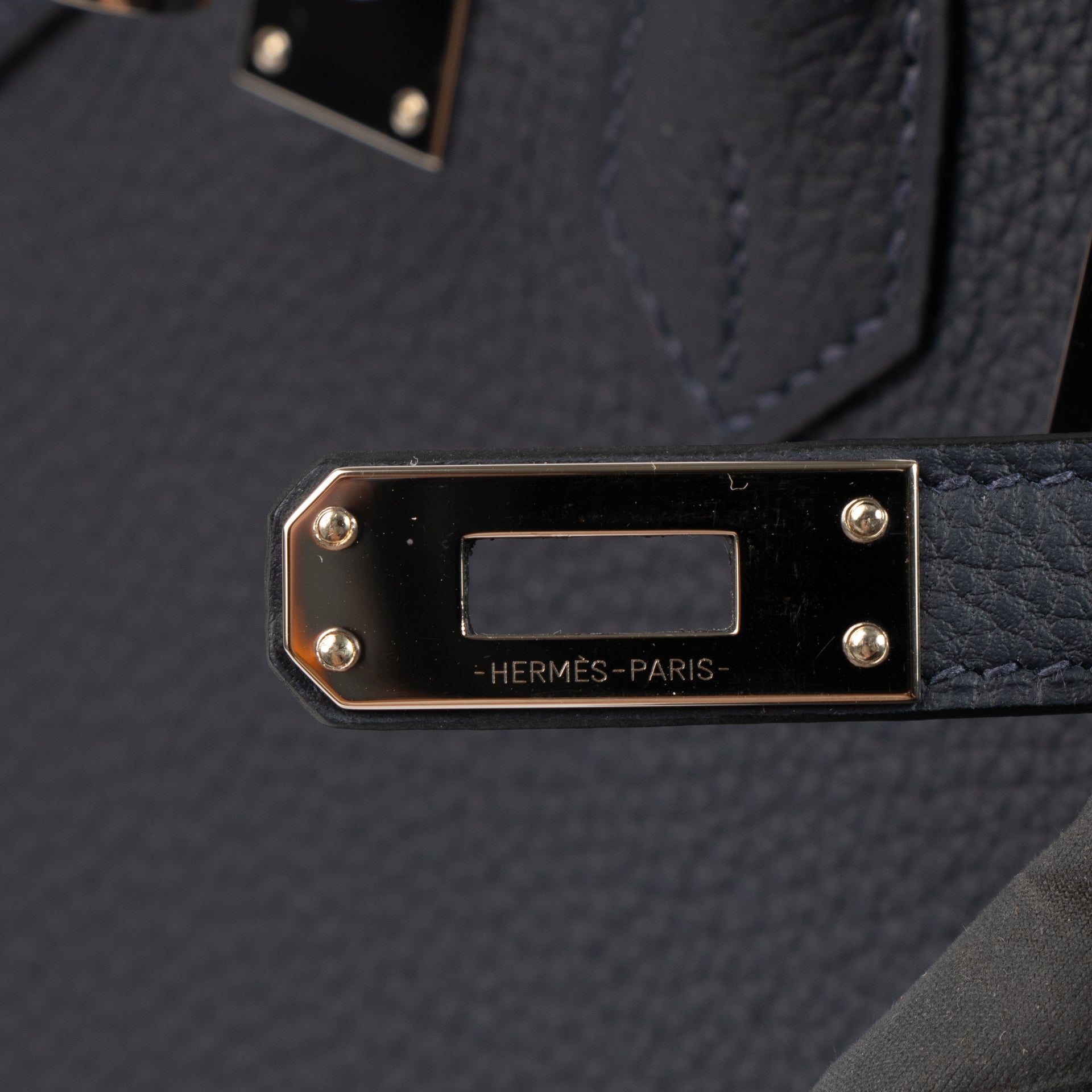 Hermès HSS Birkin 25 Bleu Nuit/Nata Togo PHW