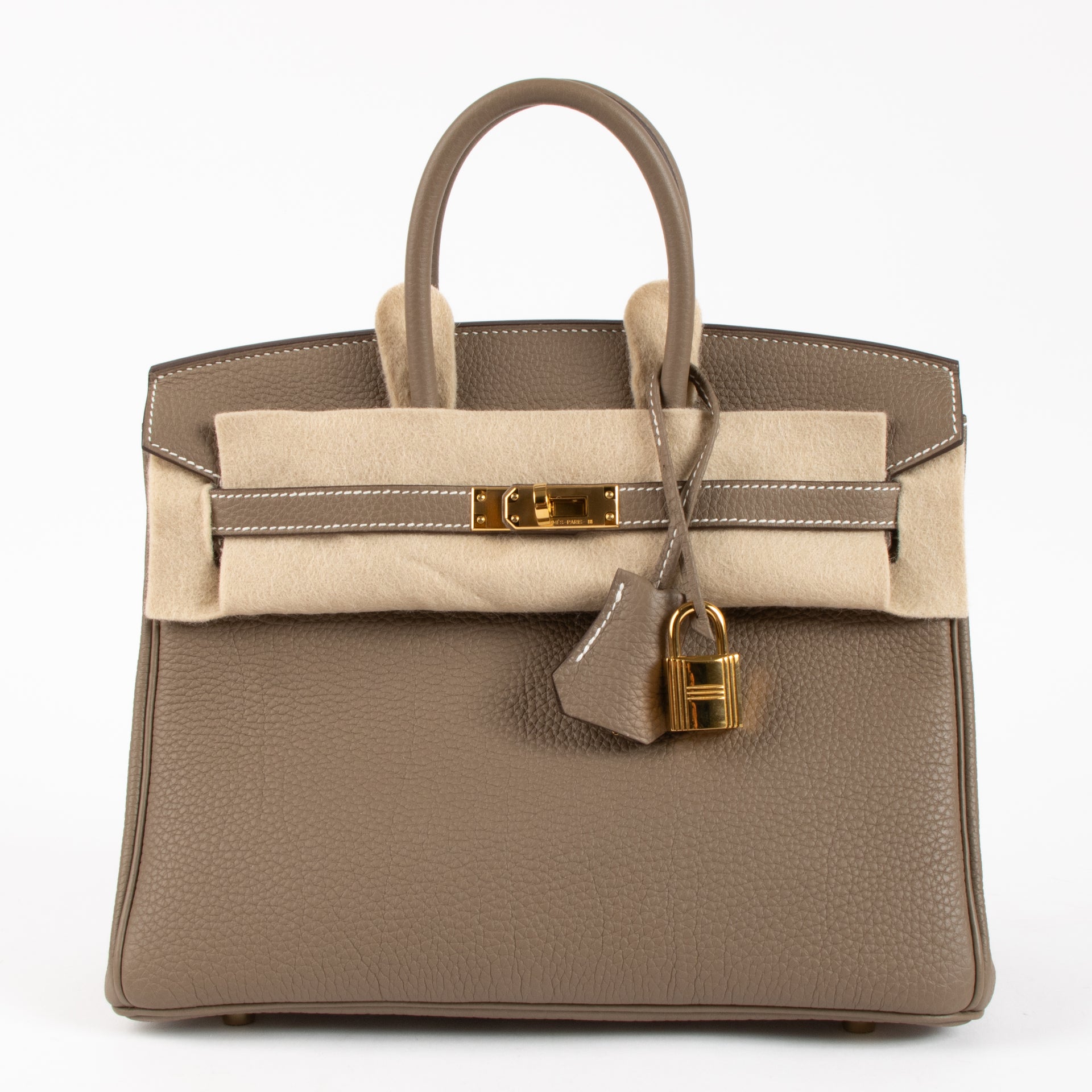 Hermès Birkin 25 Etoupe Togo GHW