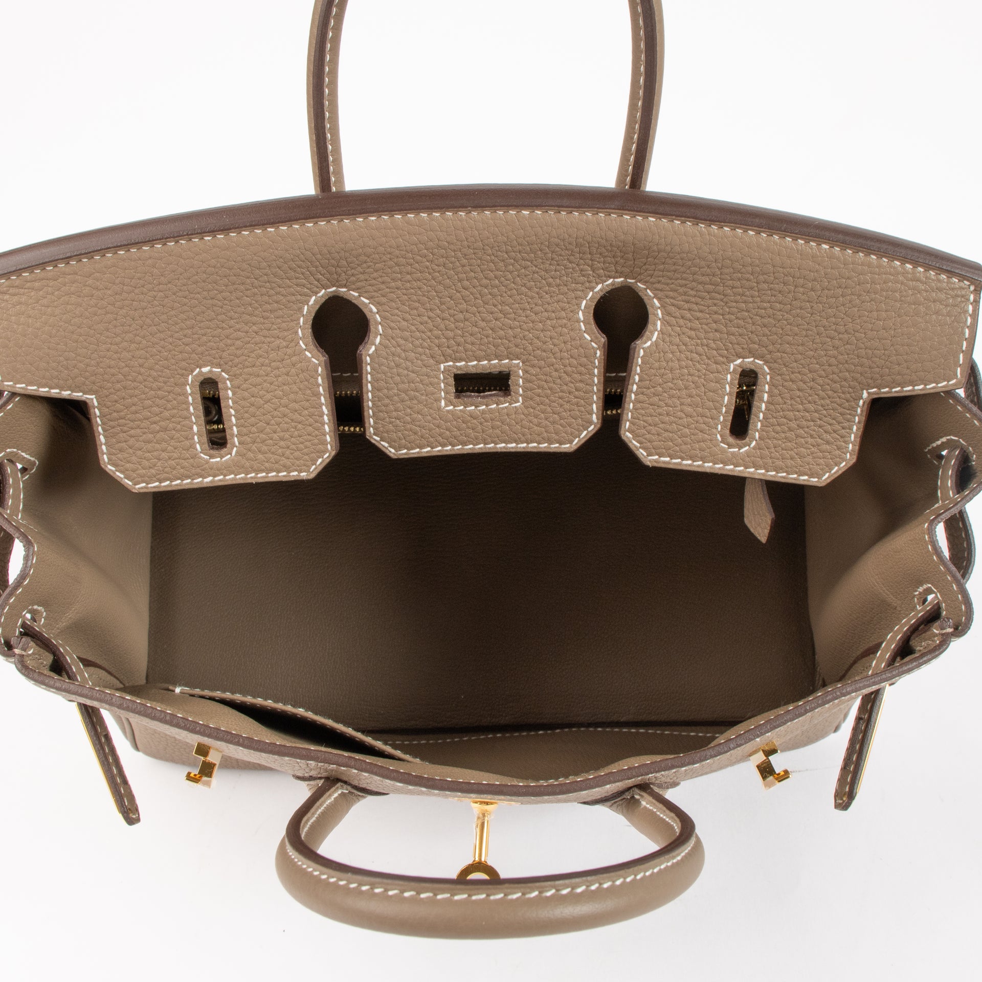 Hermès Birkin 25 Etoupe Togo GHW