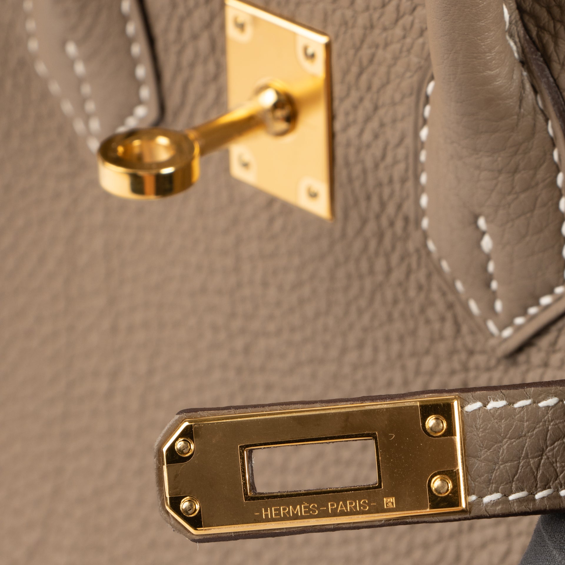 Hermès Birkin 25 Etoupe Togo GHW