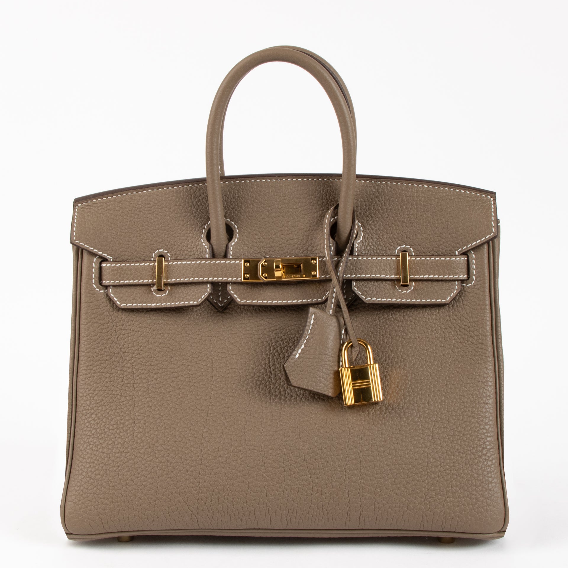 Hermès Birkin 25 Etoupe Togo GHW