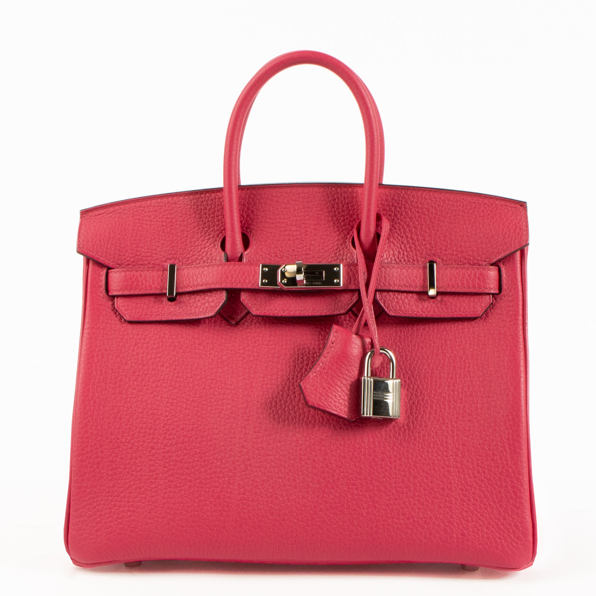Hermès Birkin 25 Rose Mexico Togo PHW