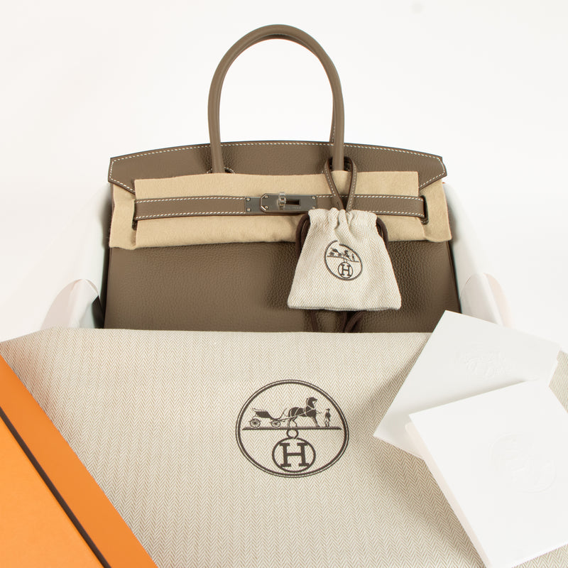 Hermès Birkin 30 Etoupe Togo PHW