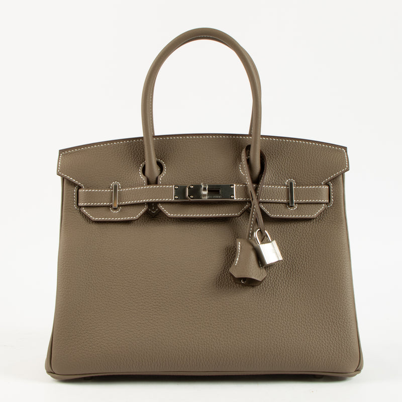 Hermès Birkin 30 Etoupe Togo PHW