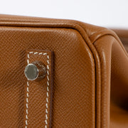 Shop this authentic Hermes Birkin 30 Gold Epsom PHW pre-loved on labellov.com