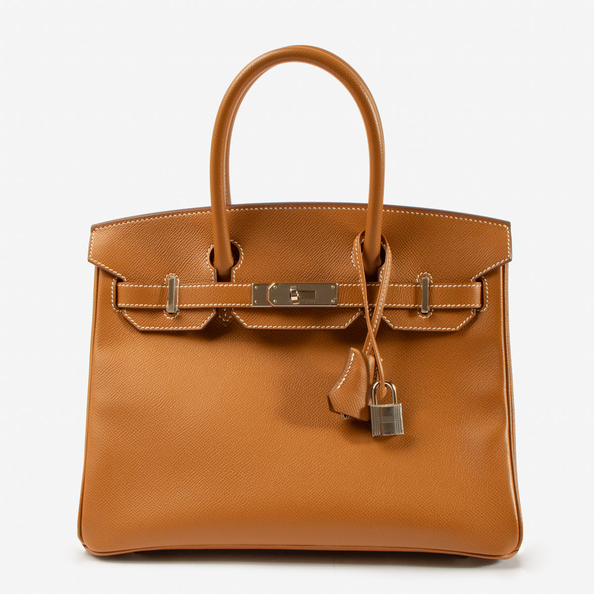 Shop this authentic Hermes Birkin 30 Gold Epsom PHW pre-loved on labellov.com