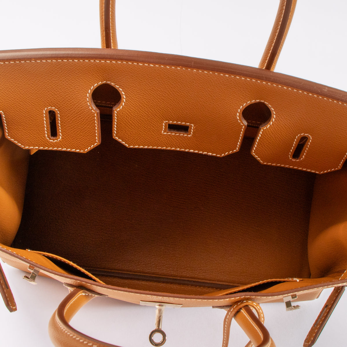 Shop this authentic Hermes Birkin 30 Gold Epsom PHW pre-loved on labellov.com