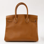 Shop this authentic Hermes Birkin 30 Gold Epsom PHW pre-loved on labellov.com