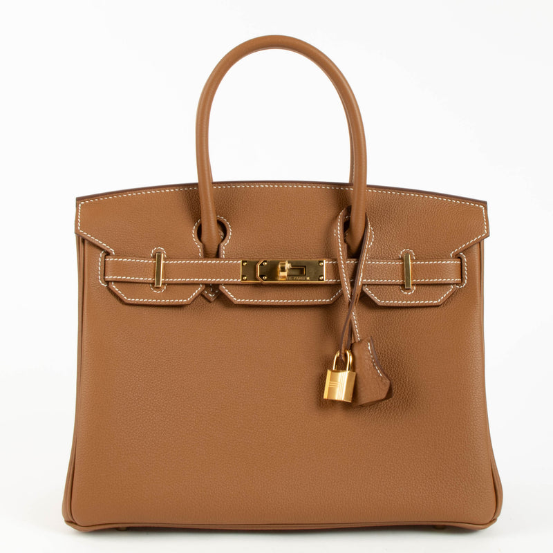 Hermès Birkin 30 Gold Togo GHW