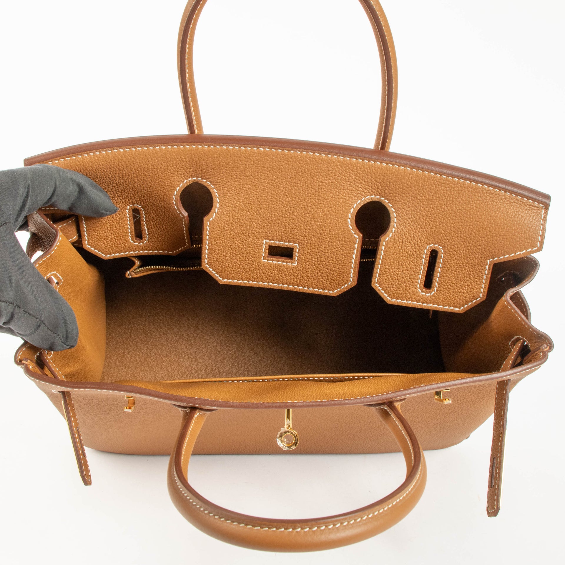 Hermès Birkin 30 Gold Togo GHW