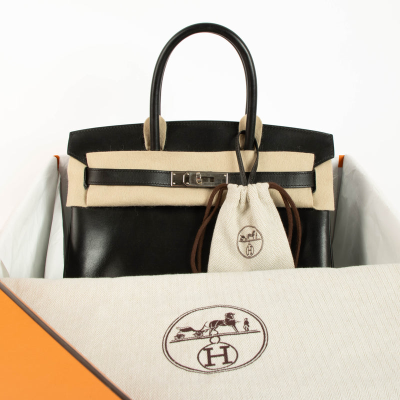 Hermès Birkin 30 Black Box PHW