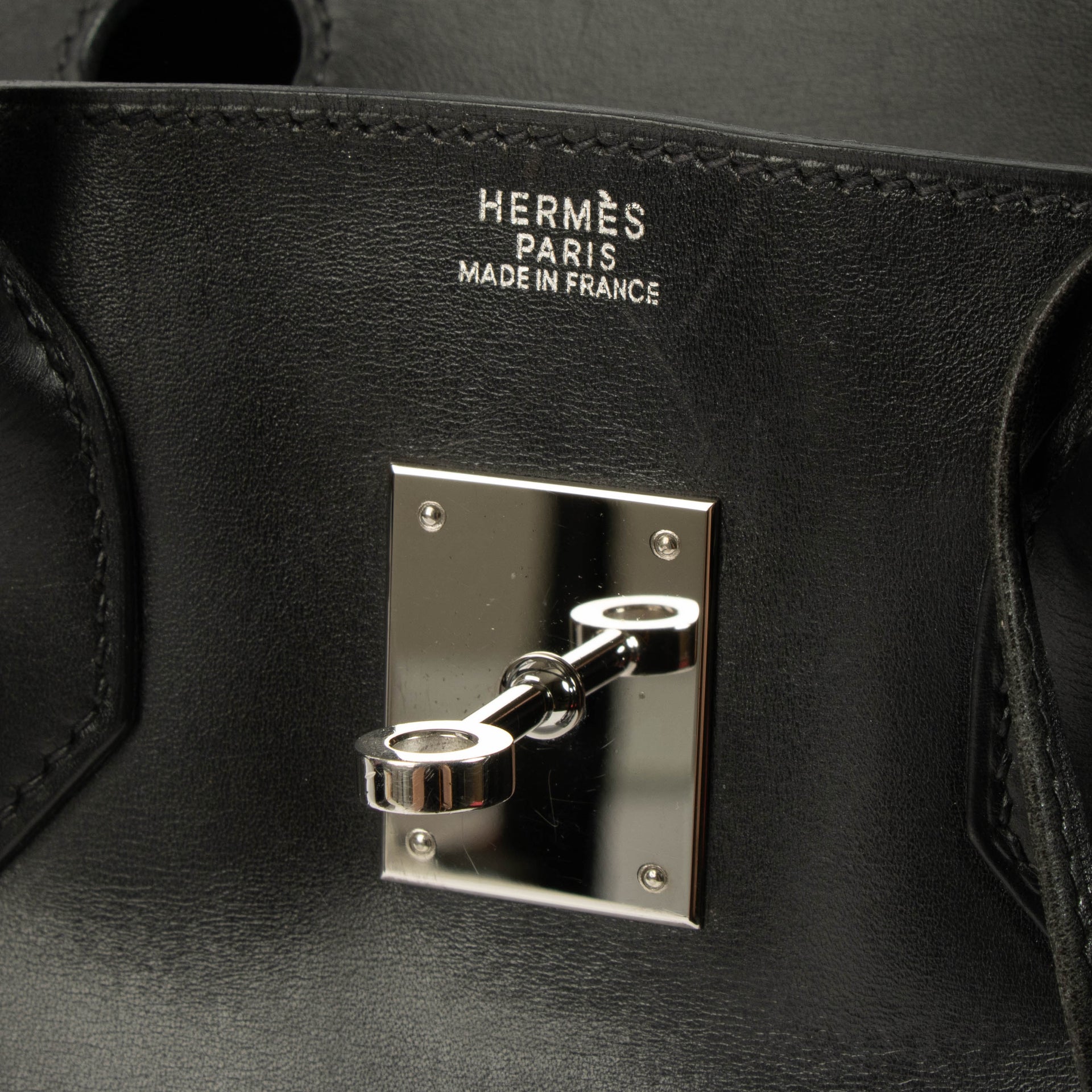 Hermès Birkin 30 Black Box PHW