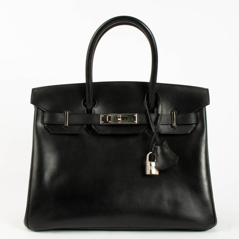 Hermès Birkin 30 Black Box PHW