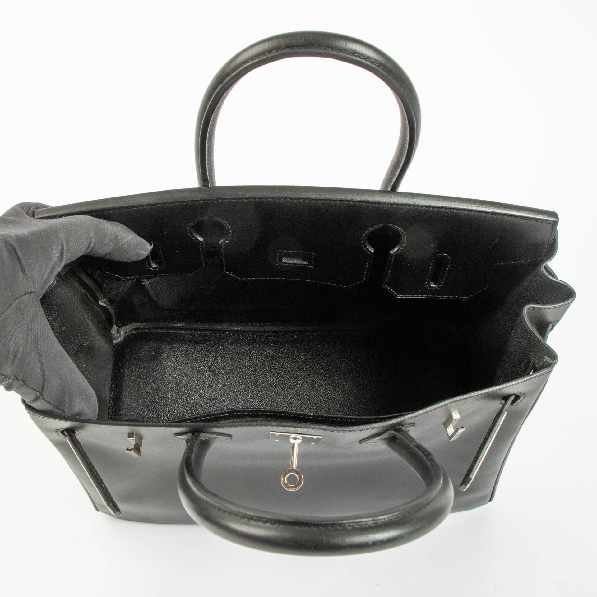 Hermès Birkin 30 Black Box PHW