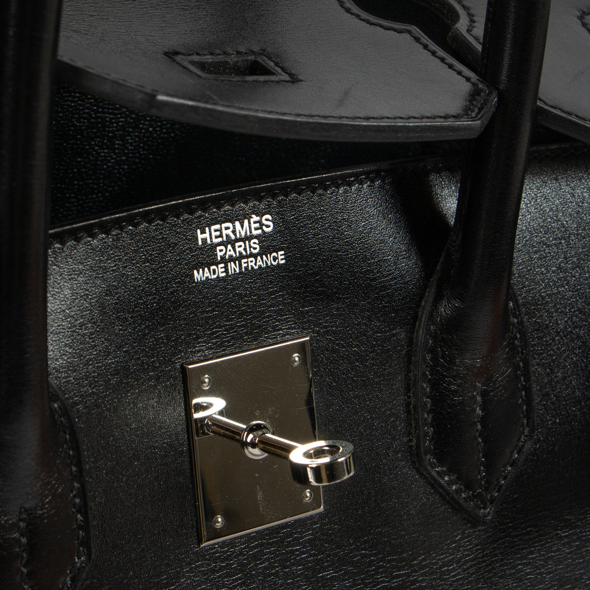 Hermès Birkin 35 Black Box PHW