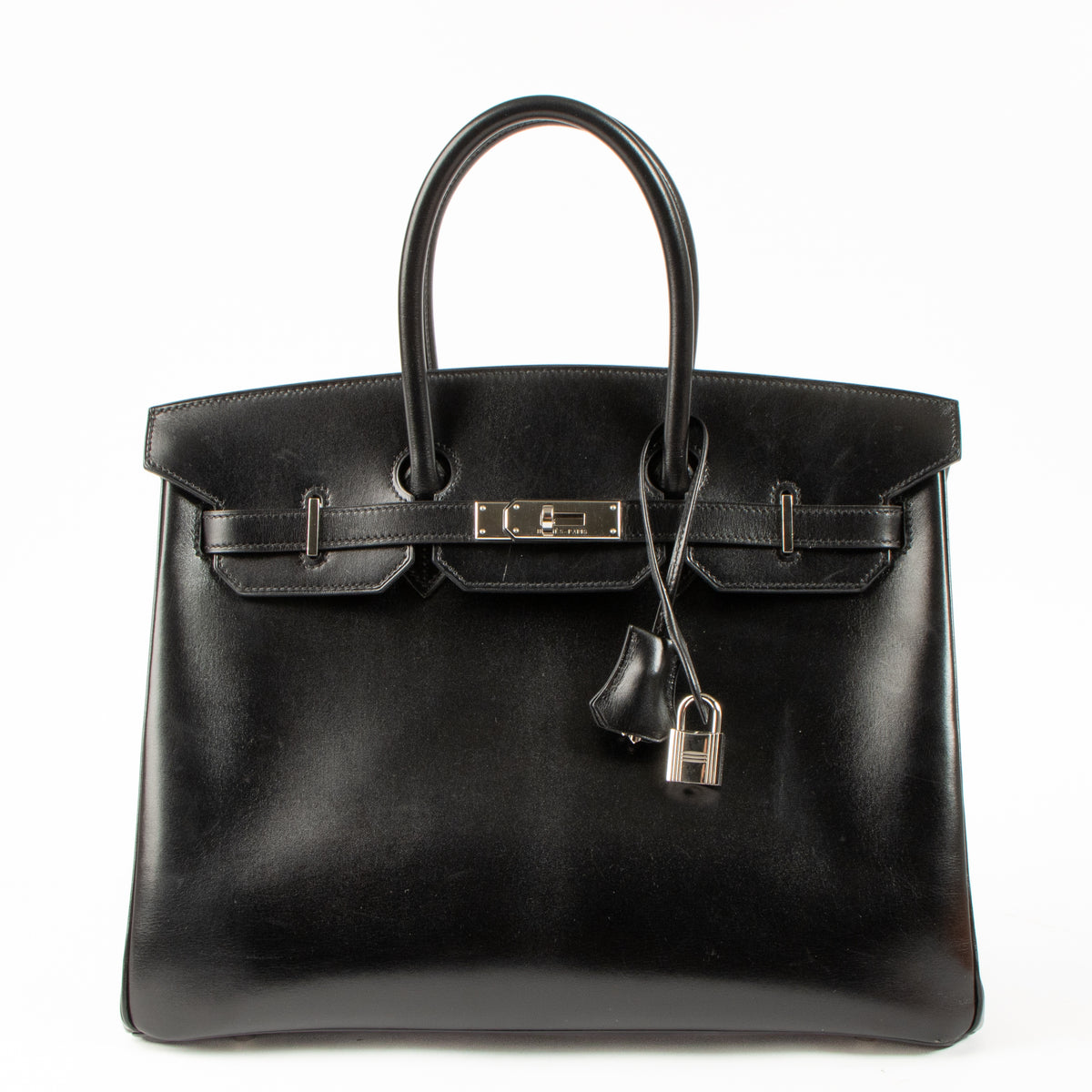 Hermès Birkin 35 Black Box PHW