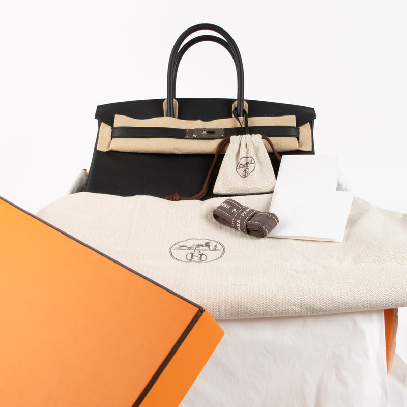 Hermès Birkin 35 Black Epsom PHW