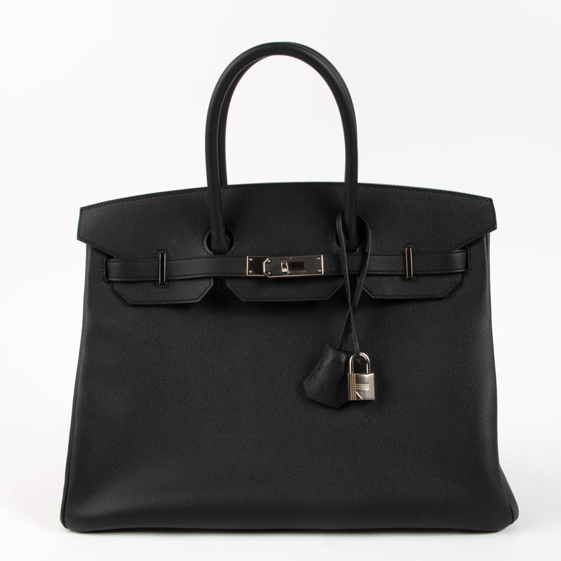 Hermès Birkin 35 Black Epsom PHW