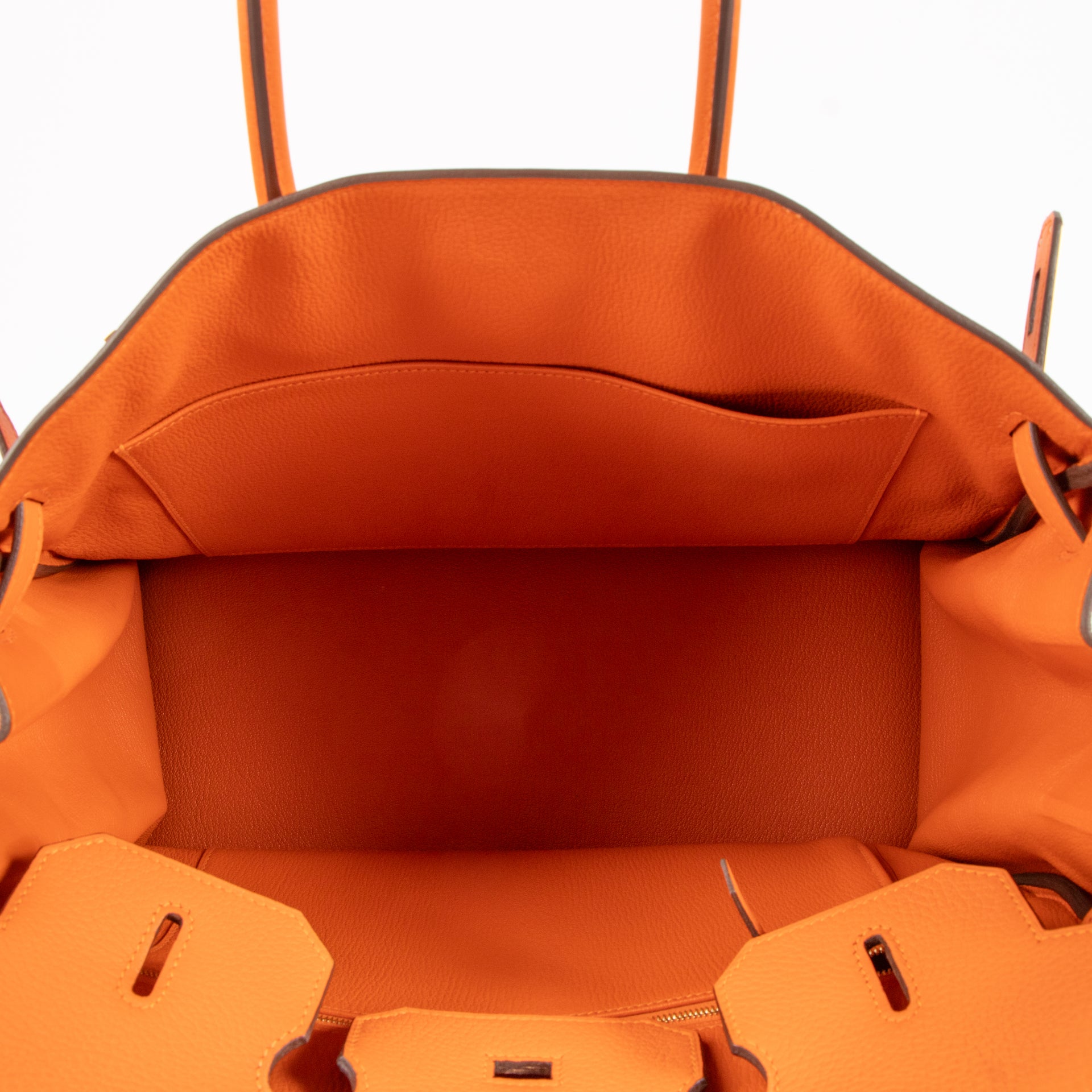 Hermès HSS Birkin 35 Orange Poppy Togo GHW