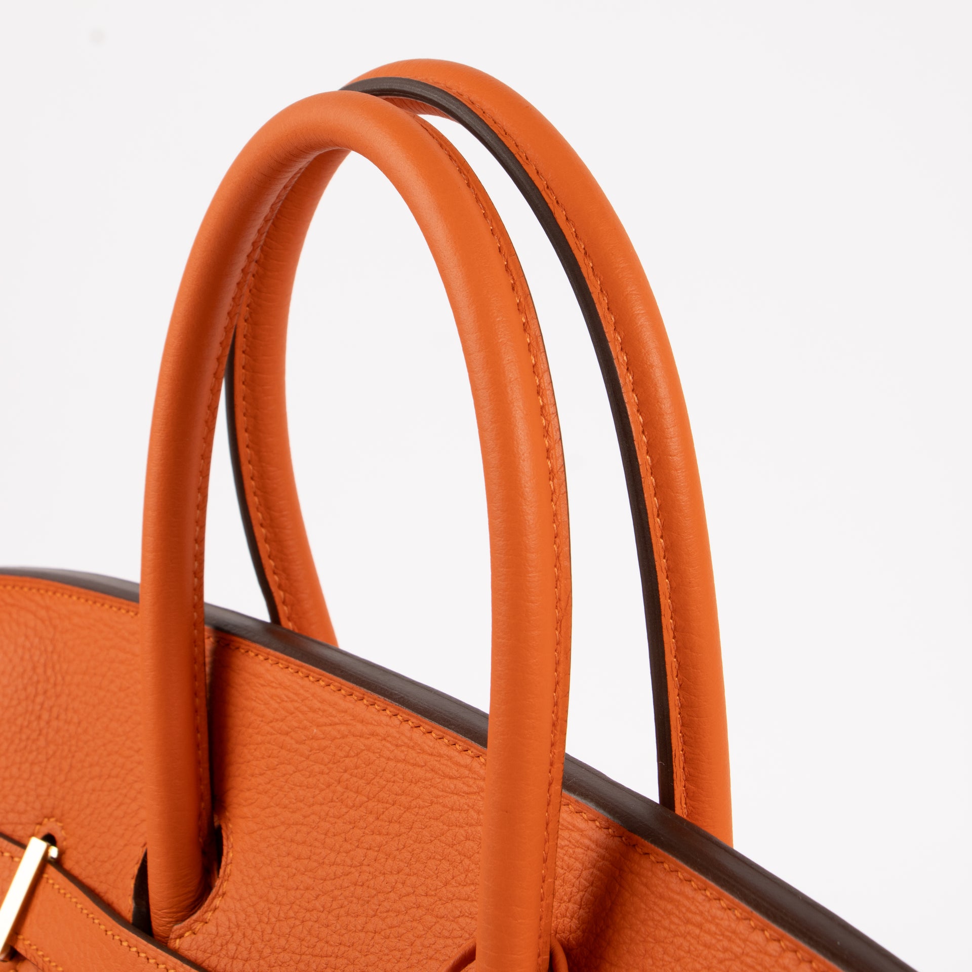 Hermès HSS Birkin 35 Orange Poppy Togo GHW