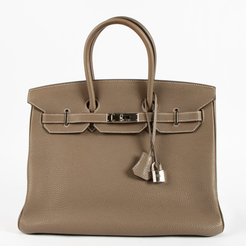Hermès Birkin 35 Etoupe Togo PHW