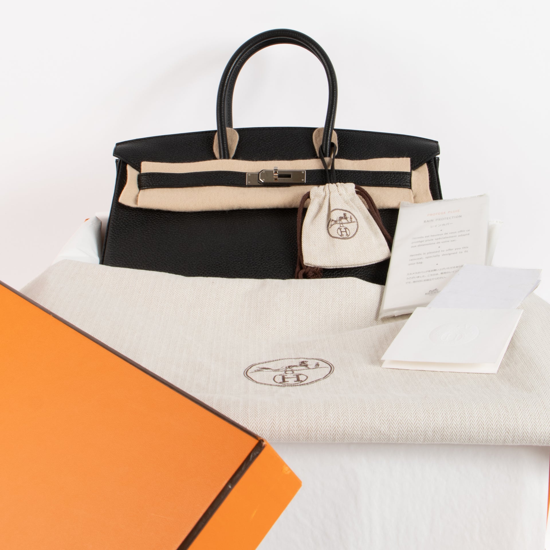 Hermès Birkin 35 Black Togo PHW
