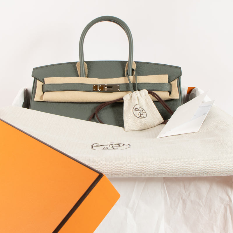 Hermès Birkin 35 Vert Amande Togo PHW