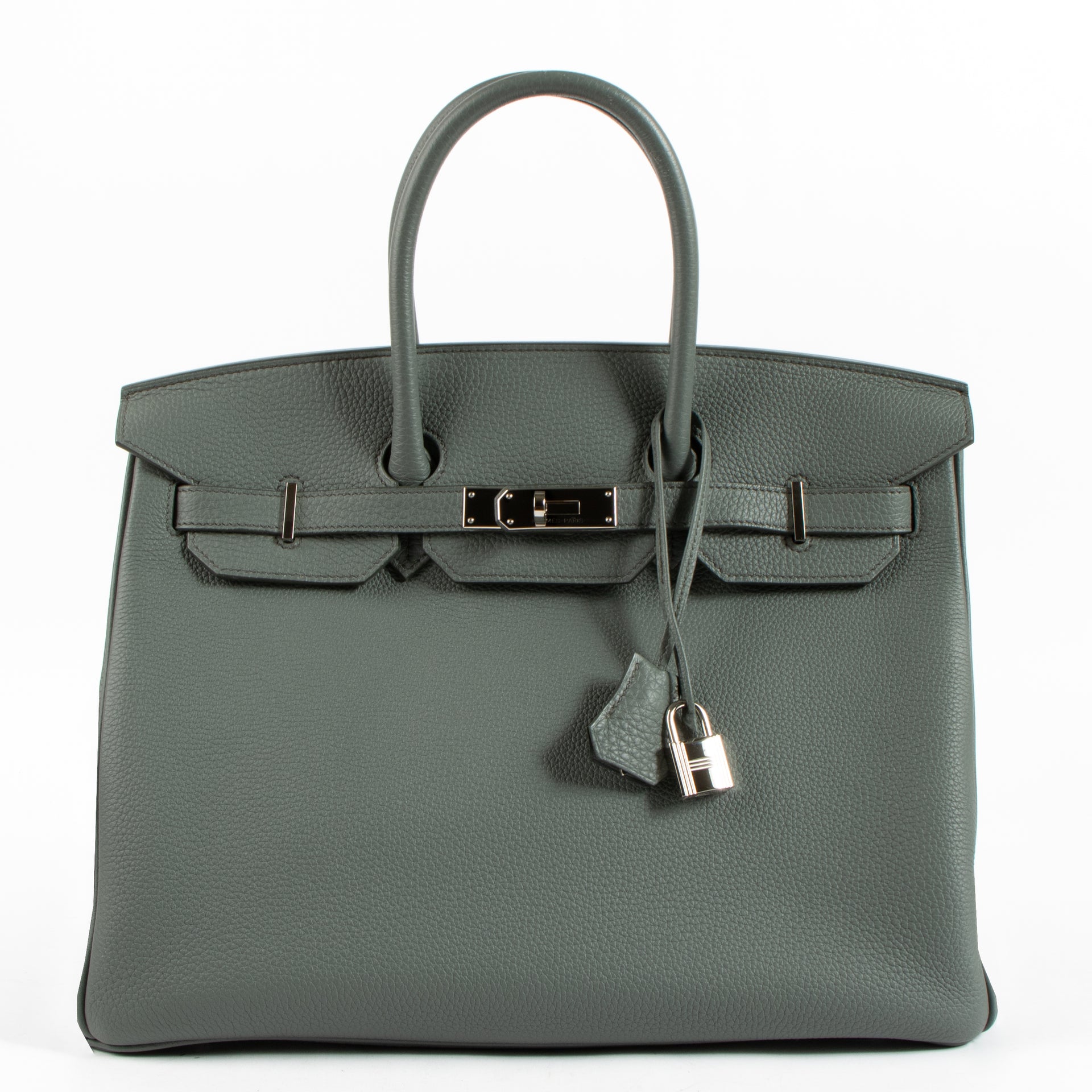 Hermès Birkin 35 Vert Amande Togo PHW