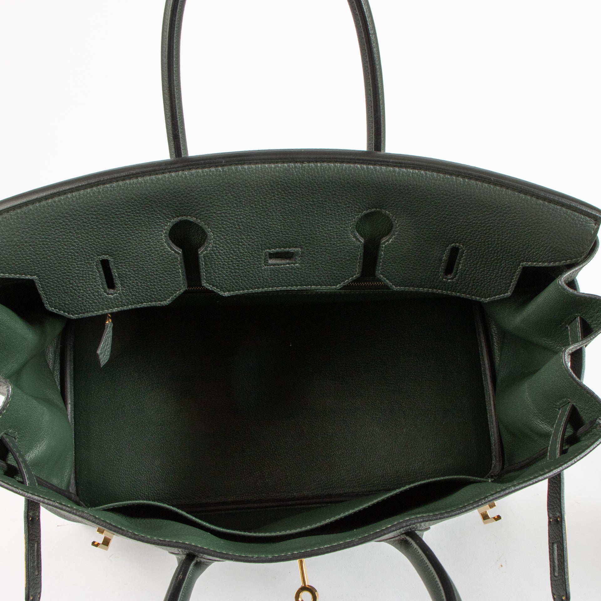 Hermès Birkin 35 Vert Foncé Togo GHW