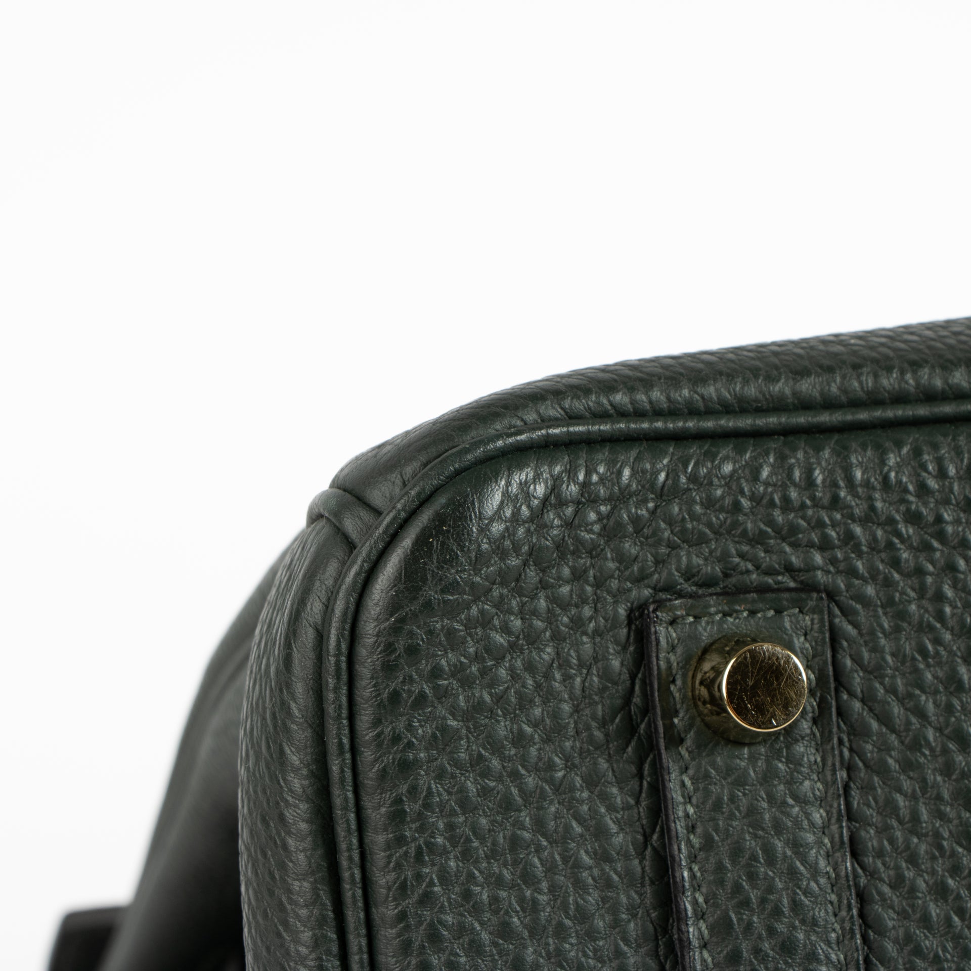 Hermès Birkin 35 Vert Foncé Togo GHW