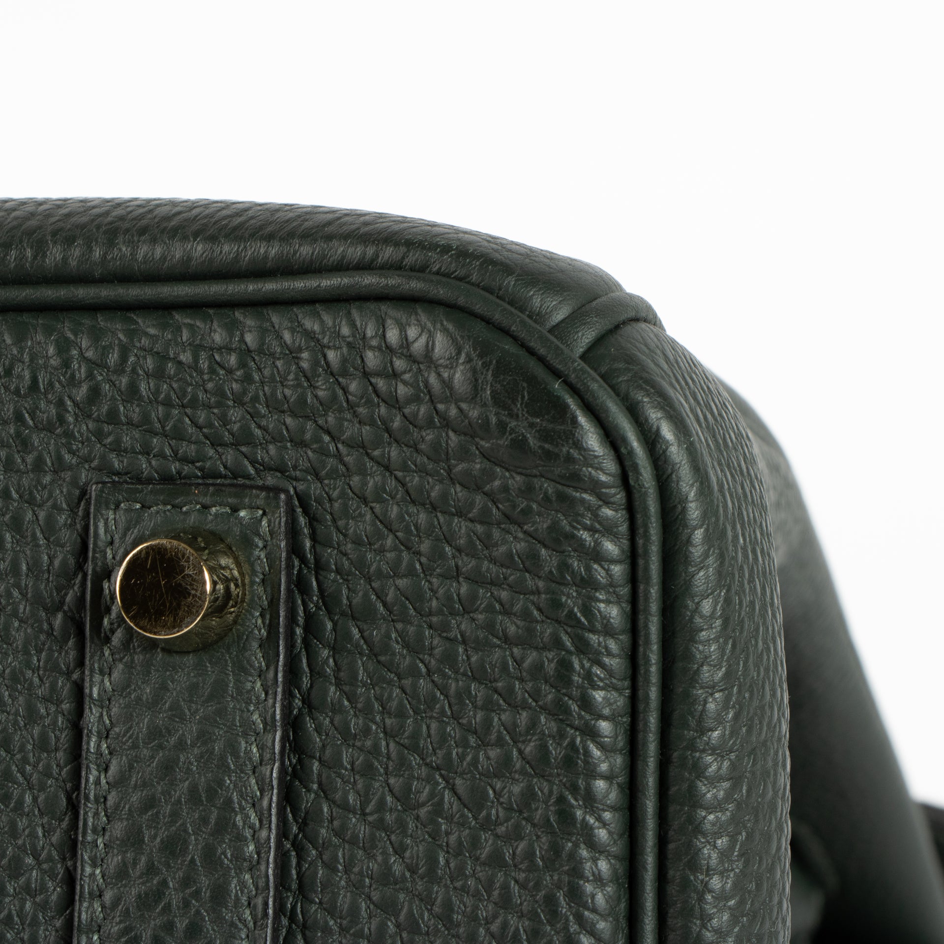 Hermès Birkin 35 Vert Foncé Togo GHW
