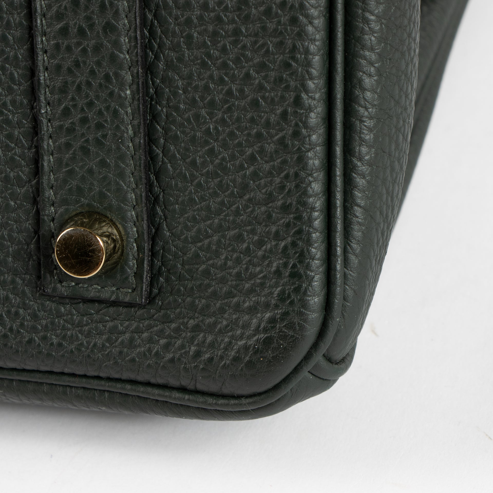 Hermès Birkin 35 Vert Foncé Togo GHW