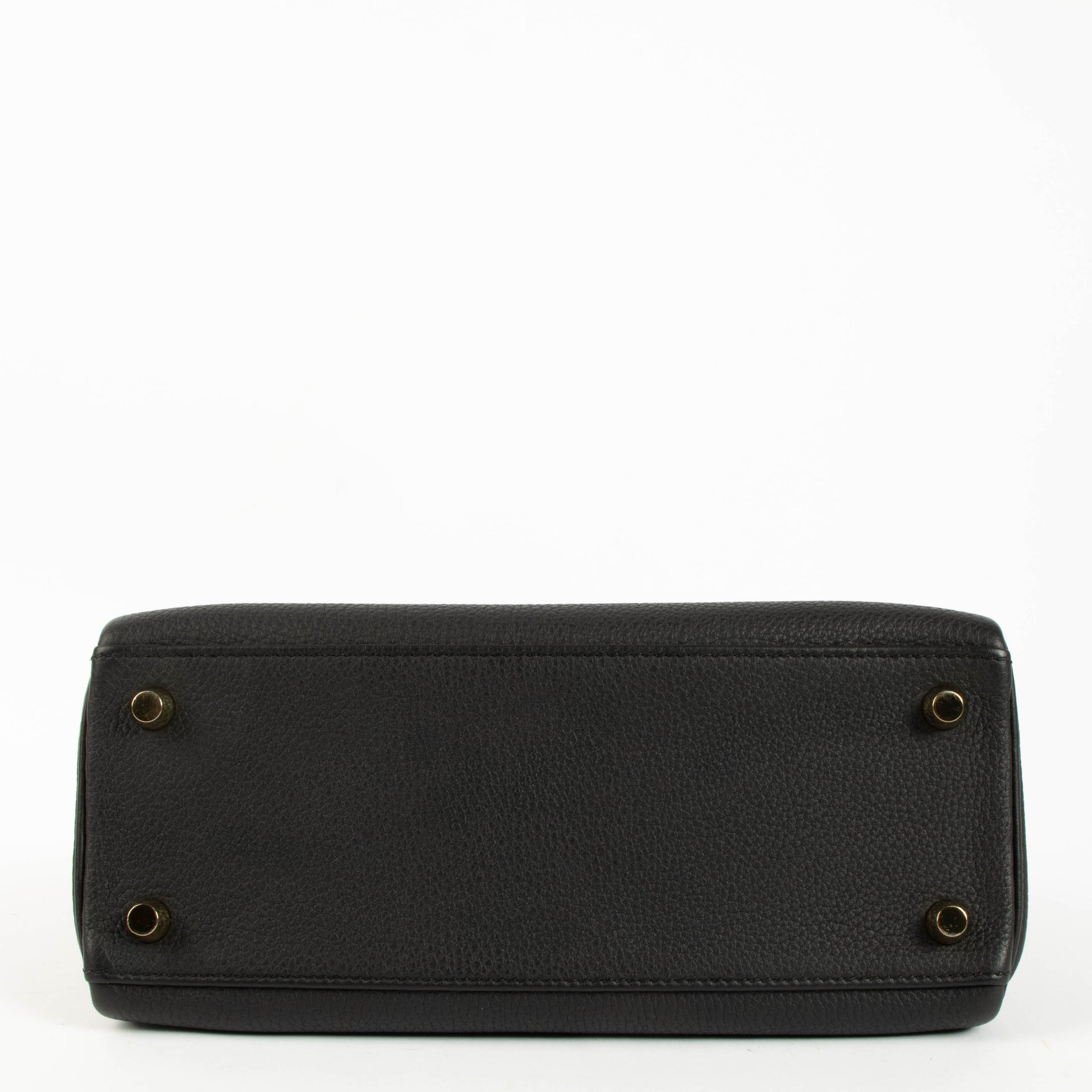 Hermès Kelly 25 Black Togo GHW