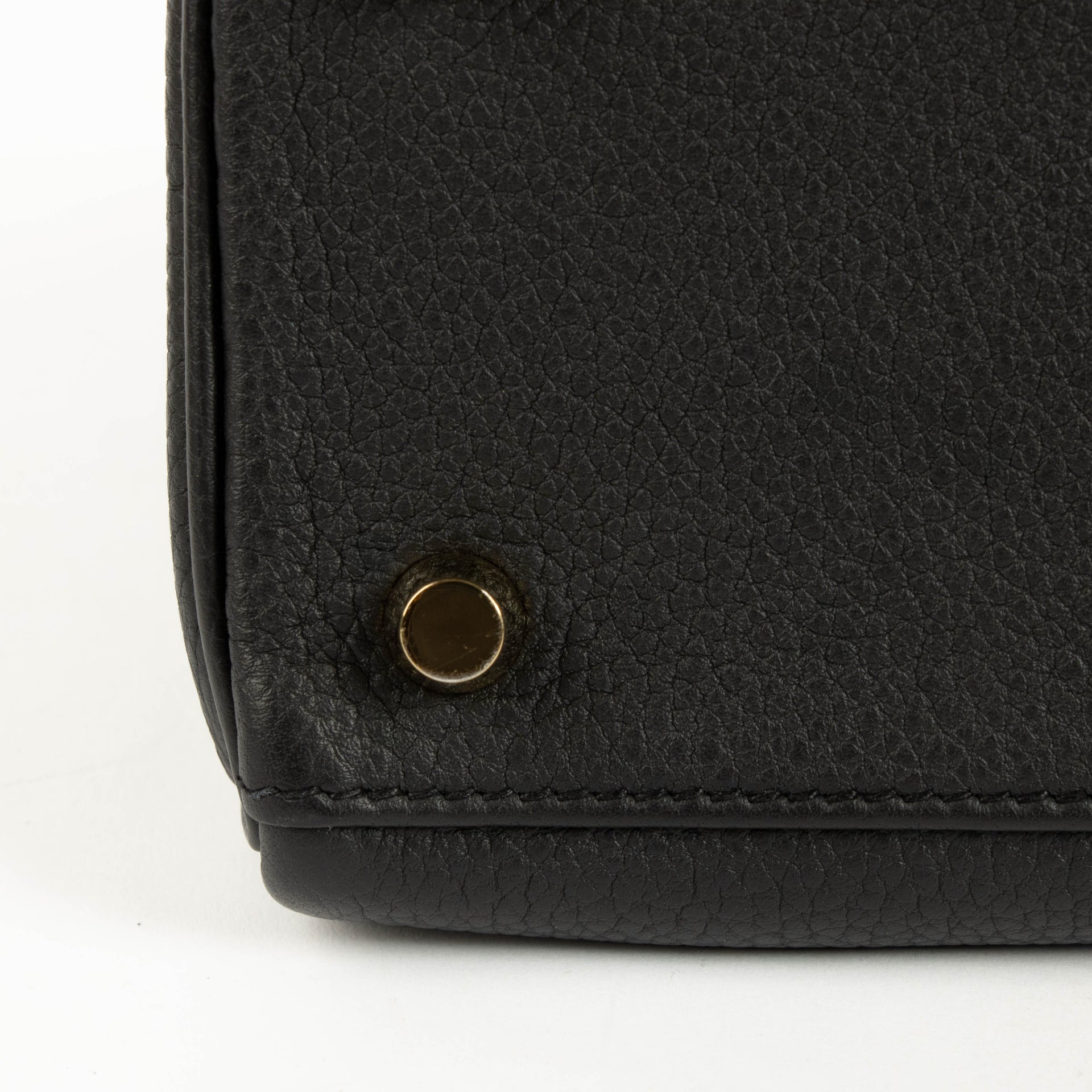 Hermès Kelly 25 Black Togo GHW