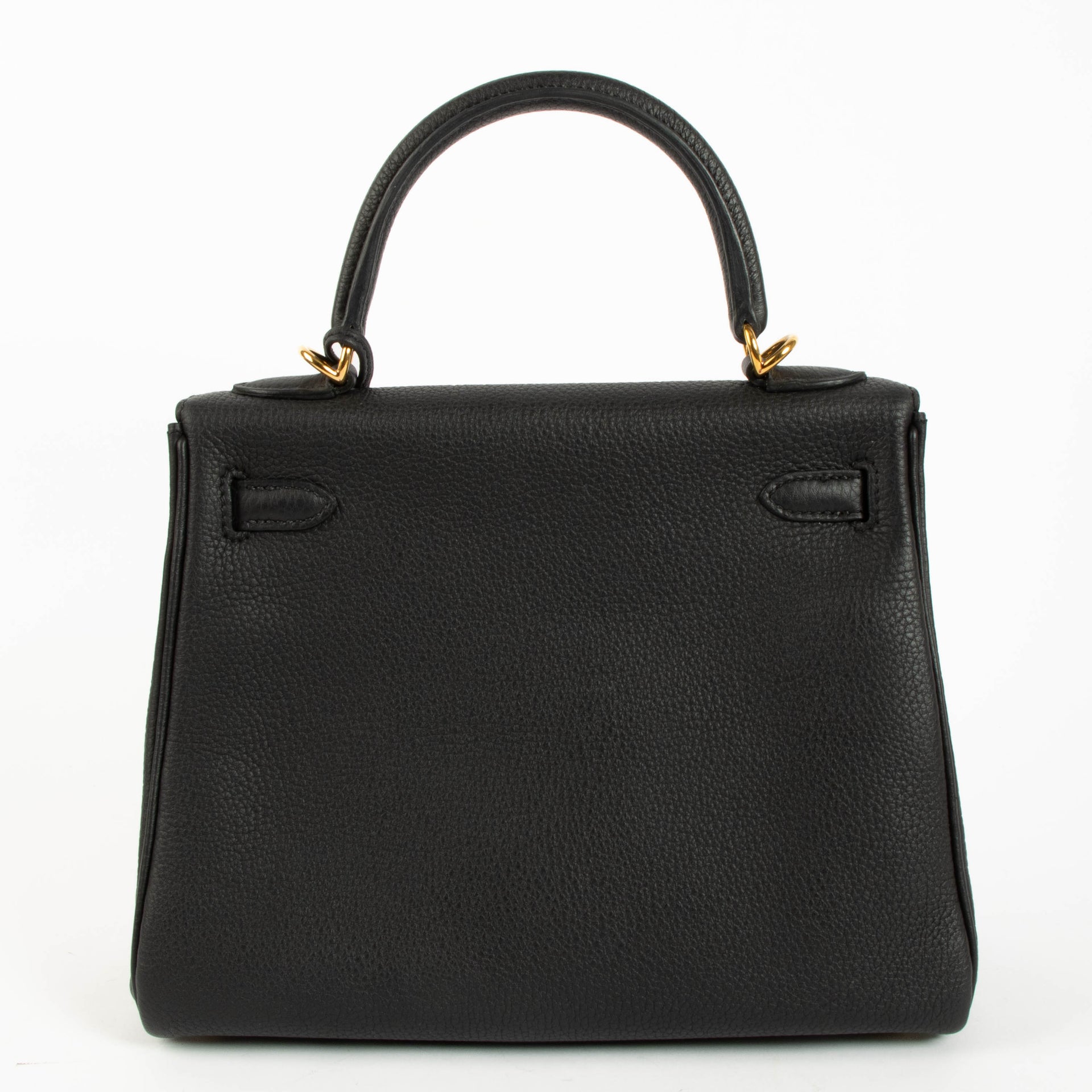 Hermès Kelly 25 Black Togo GHW