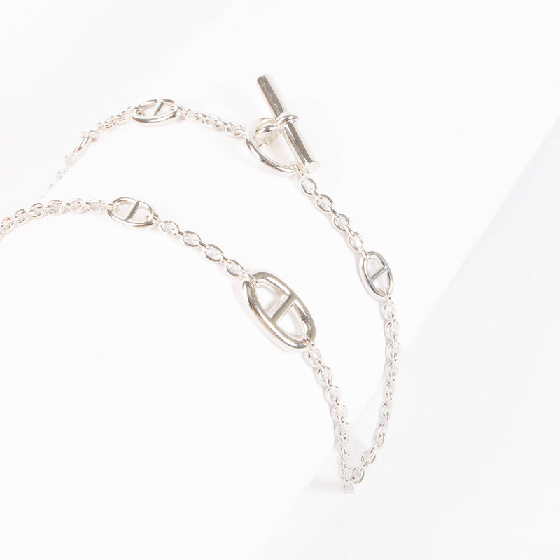 Hermès Sterling Silver Farandole Necklace 120