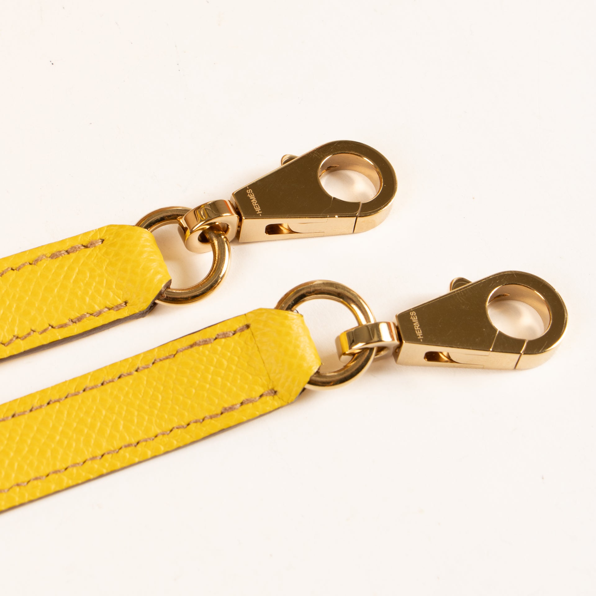 Hermes HSS Kelly 25 Biscuit/Jaune de Naple Epsom GHW
