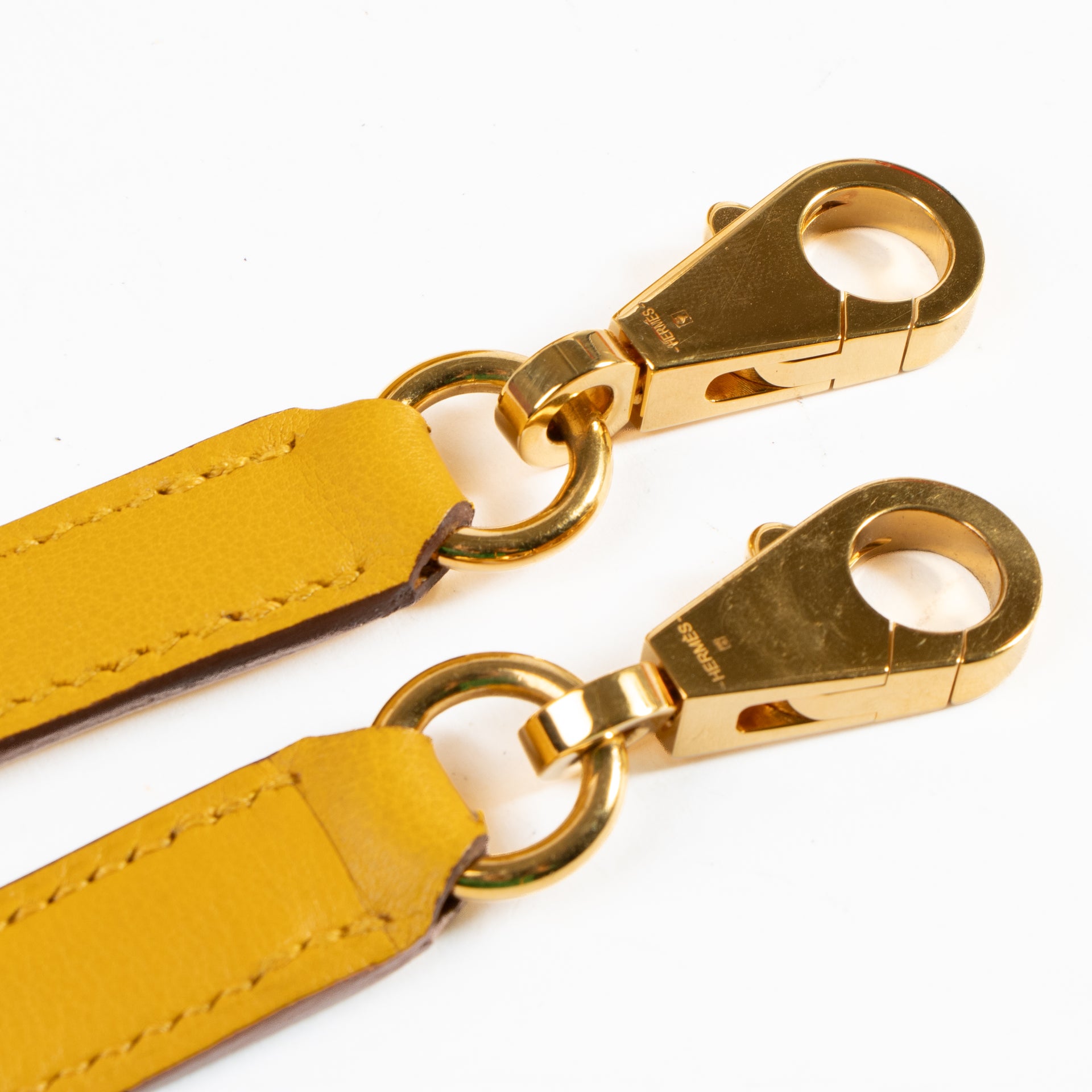 Hermès Kelly 25 Jaune Ambre Swift GHW