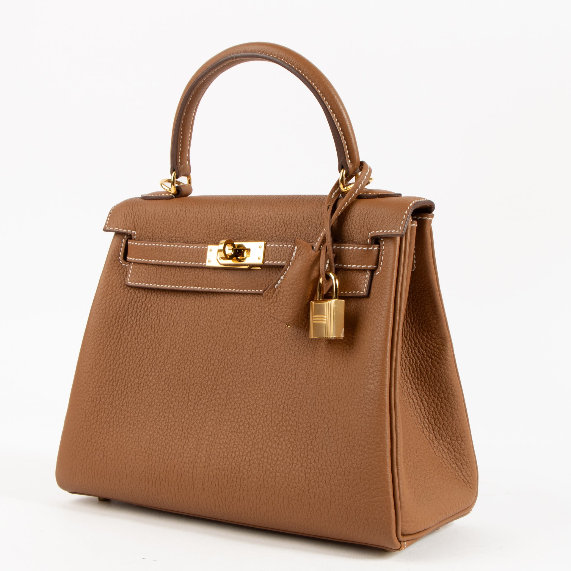 Hermès Kelly 25 Gold Togo GHW