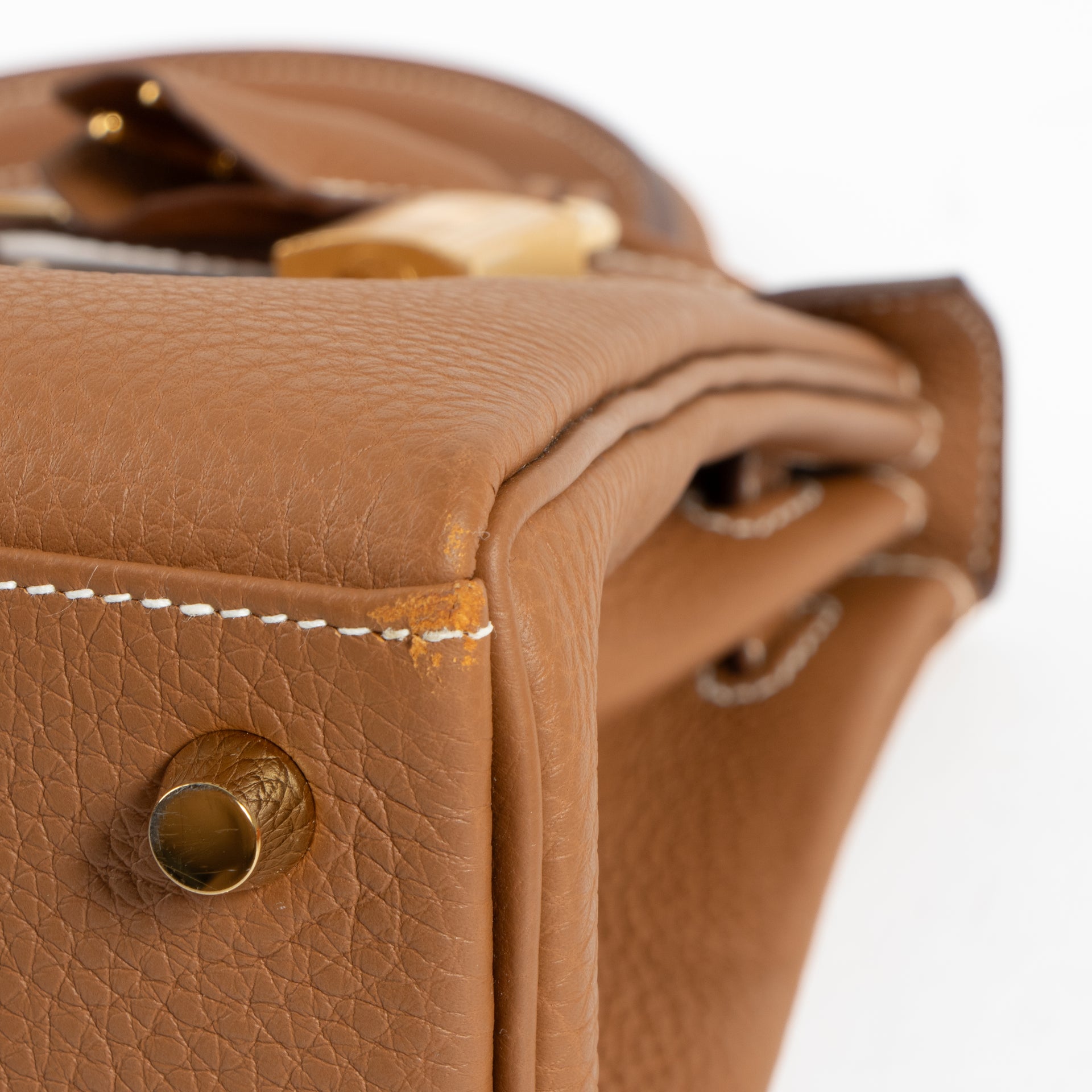 Hermès Kelly 25 Gold Togo GHW