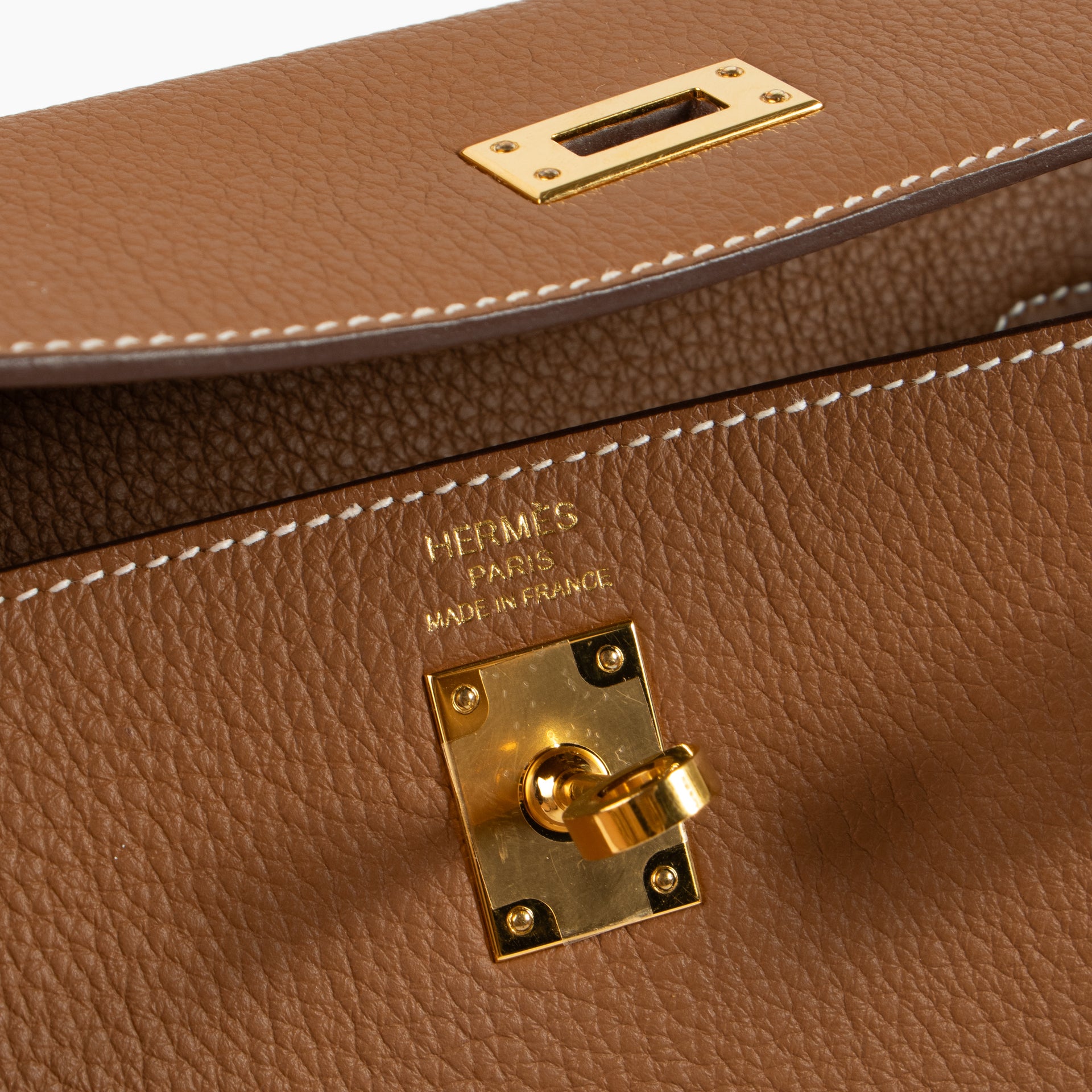 Hermès Kelly 25 Gold Togo GHW