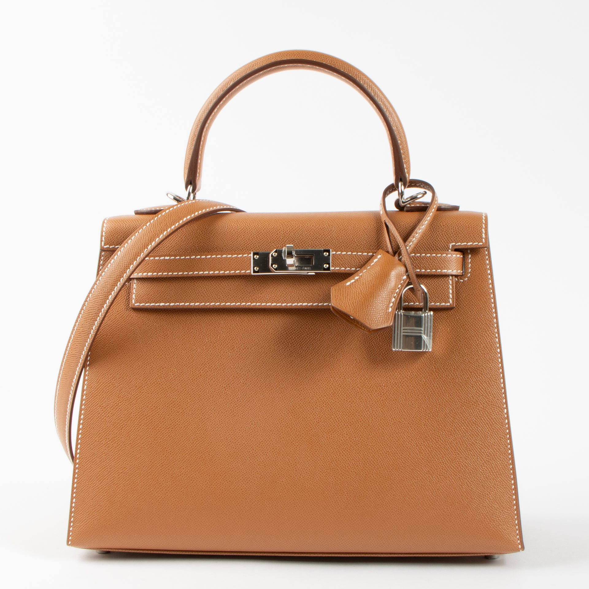 Hermès Kelly 25 Gold Madame PHW
