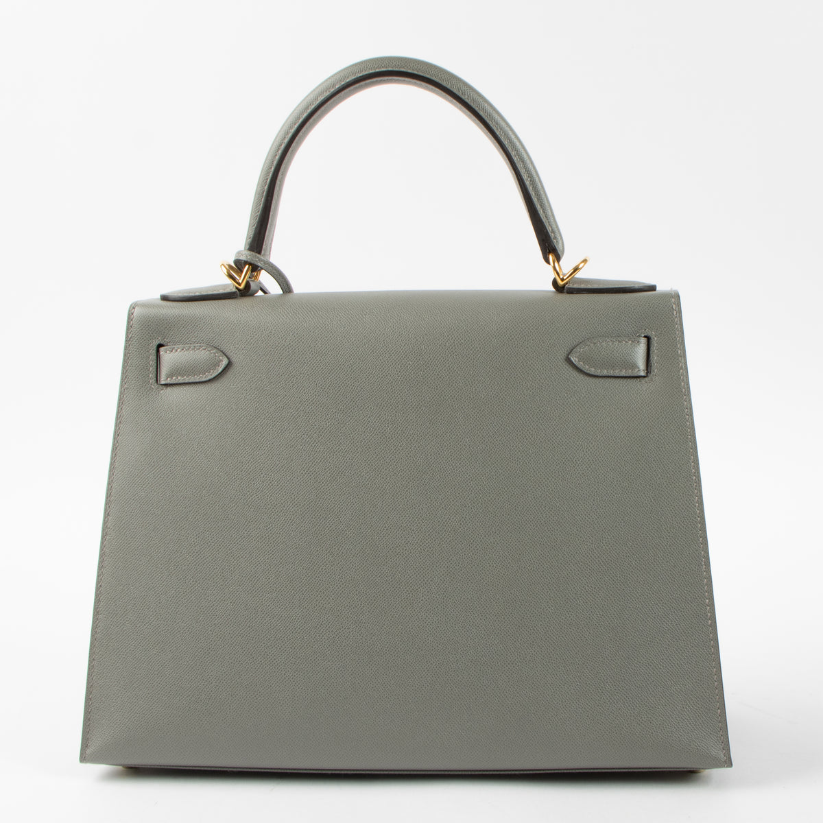 Shop this authentic Hermes Kelly 28 Gris Meyer Madame GHW pre-loved on Labellov.com