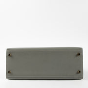 Shop this authentic Hermes Kelly 28 Gris Meyer Madame GHW pre-loved on Labellov.com