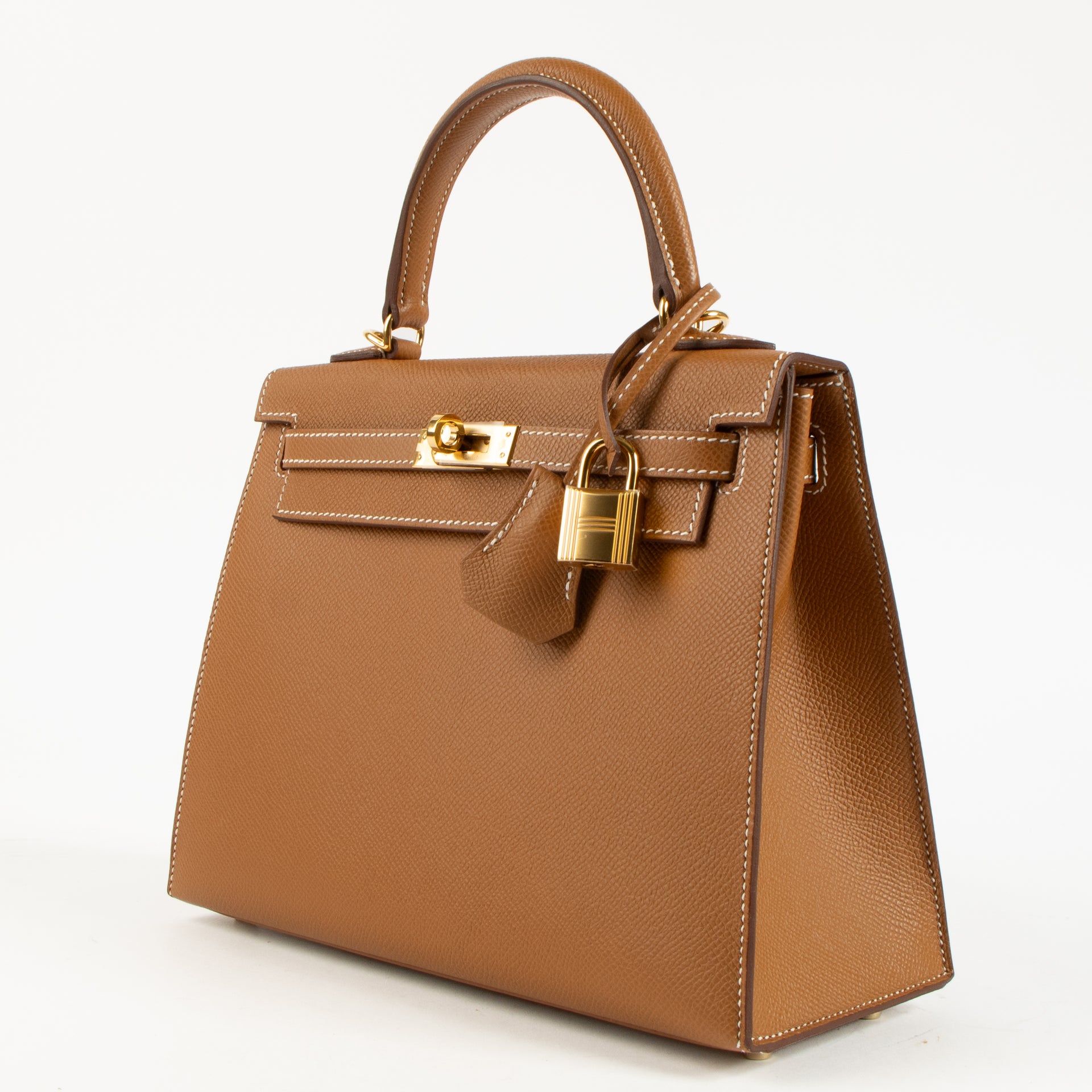 Hermès Kelly 25 Gold Epsom GHW