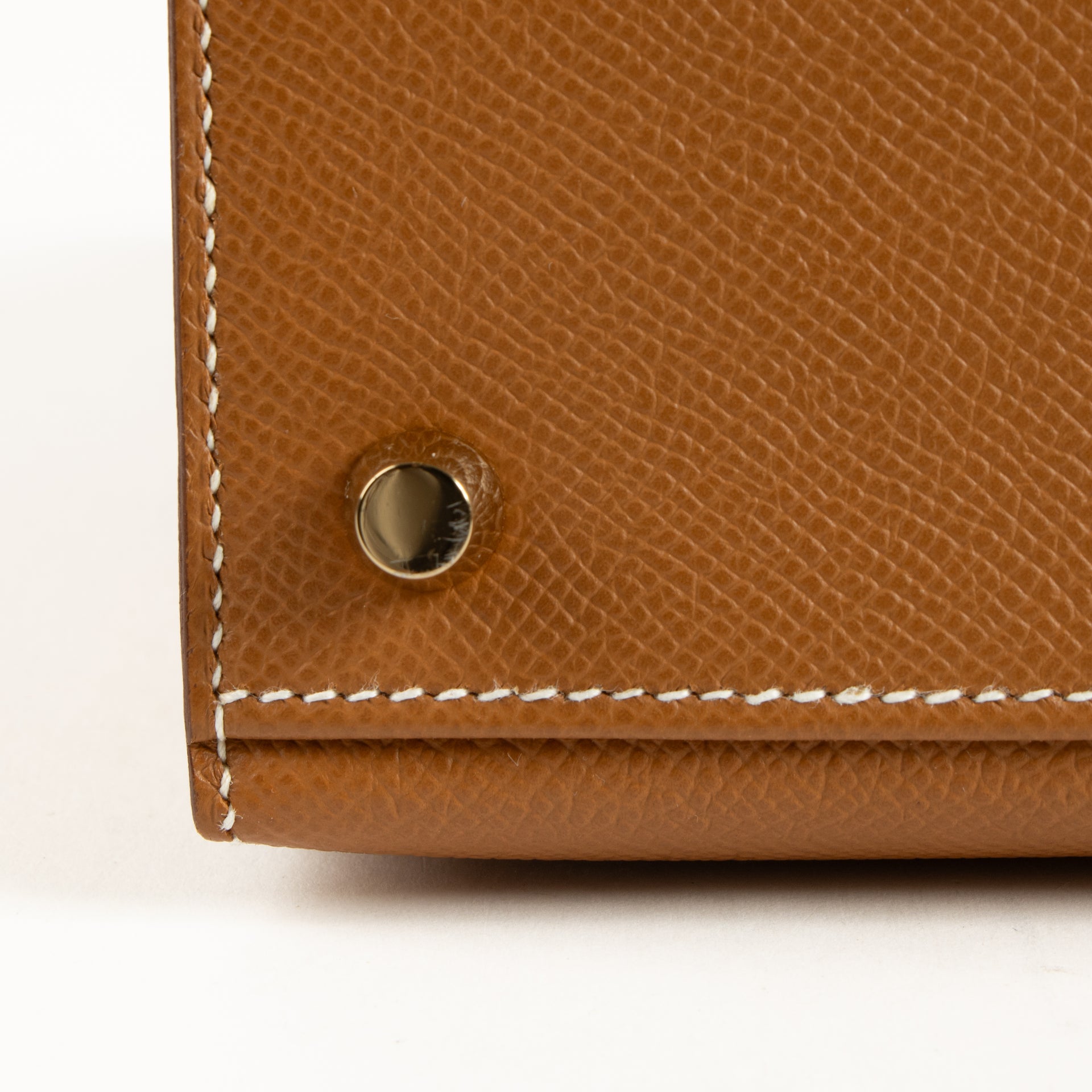 Hermès Kelly 25 Gold Epsom GHW