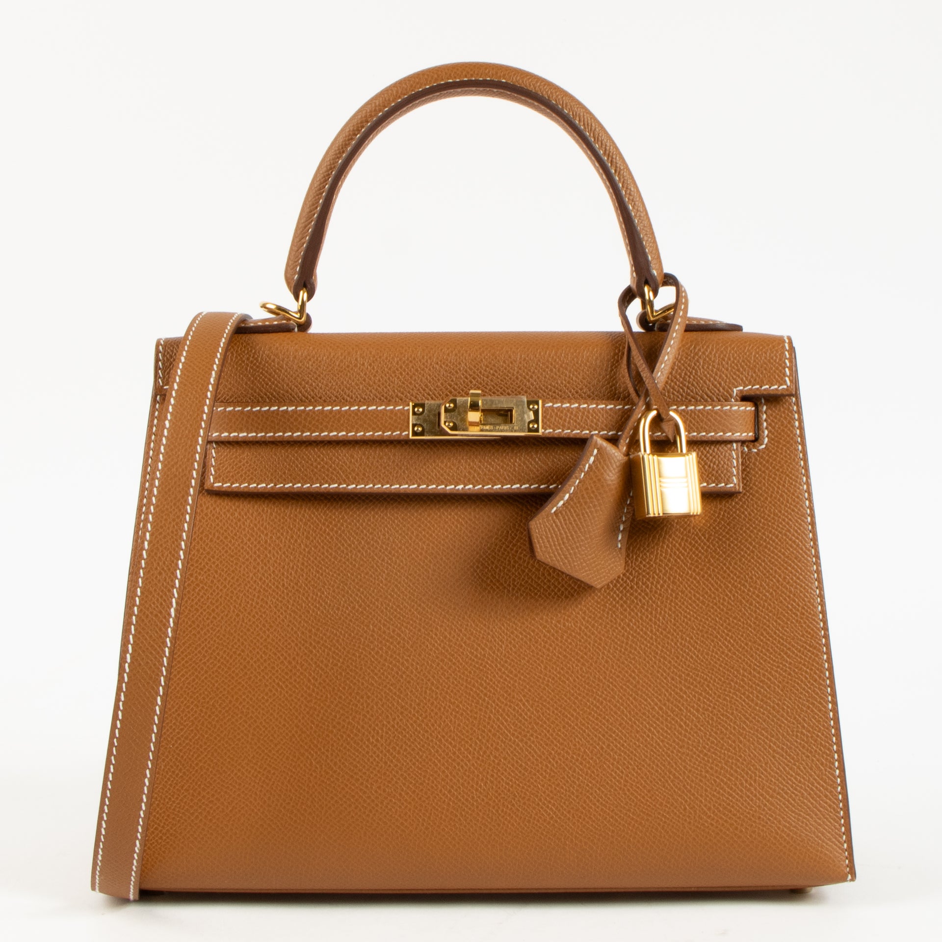 Hermès Kelly 25 Gold Epsom GHW