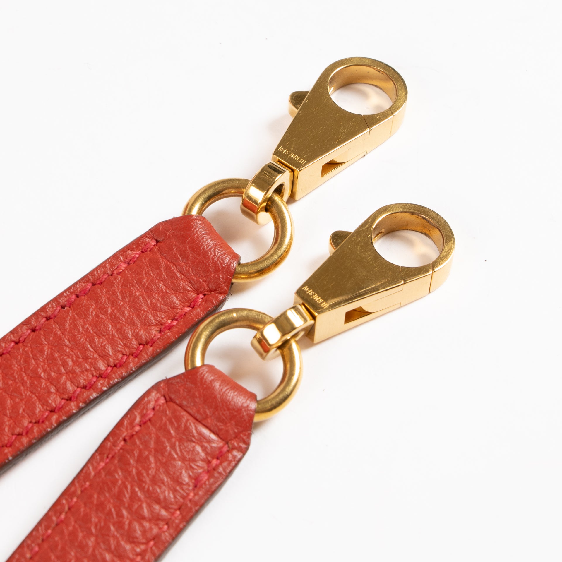 Hermès Kelly 35 Geranium Togo GHW