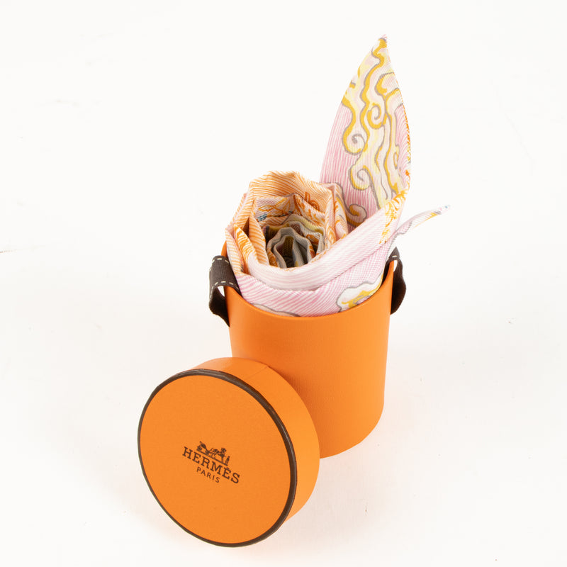 Shop the authentic Hermès Pink Silk Twilly on Labellov.com !